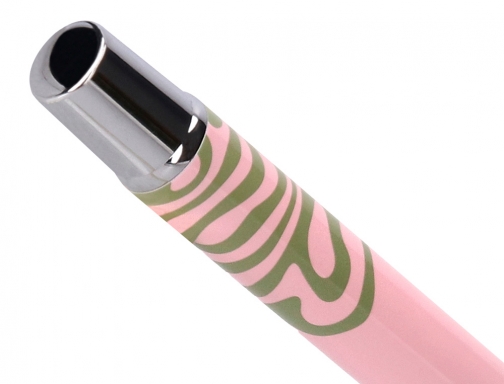 Roller Belius ink dreams aluminio color rosa y verde matcha plateado frase BB302 , rosa verde, imagen 3 mini
