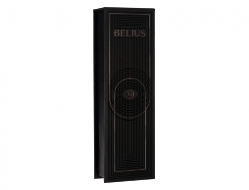 Roller Belius turbo aluminio color negro tinta azul caja de diseo BB251, imagen 4 mini