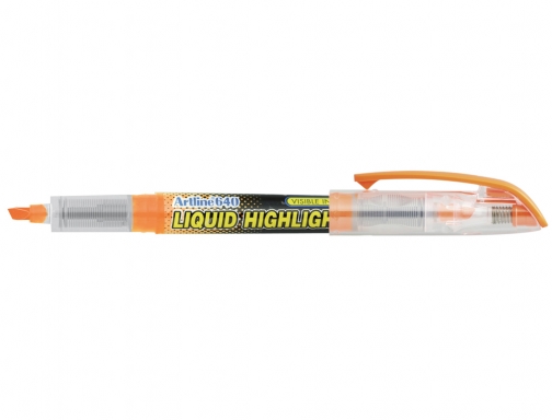 Rotulador Artline fluorescente ek-640 naranja punta biselada EK-640-NA, imagen 2 mini