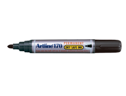 ROTULADOR ARTLINE MARCADOR PERMANENTE EK770 NEGRO PUNTA REDONDA 1