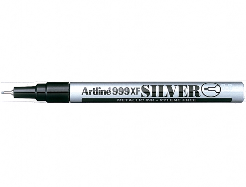 Rotulador Artline marcador permanente tinta de metal EK-999 PL ata punta redonda 0.8, imagen 2 mini