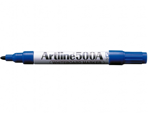 Rotulador Artline pizarra EK-500 A zul punta redonda 2 mm recargable , azul, imagen 2 mini
