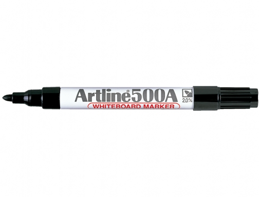 Rotulador Artline pizarra EK-500 N egro punta redonda 2 mm recargable , negro, imagen 2 mini