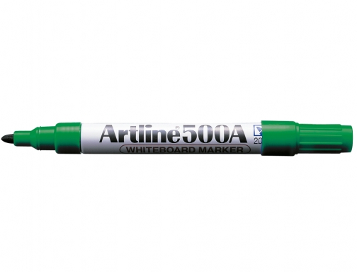 Rotulador Artline pizarra EK-500 V erde punta redonda 2 mm recargable, imagen 2 mini