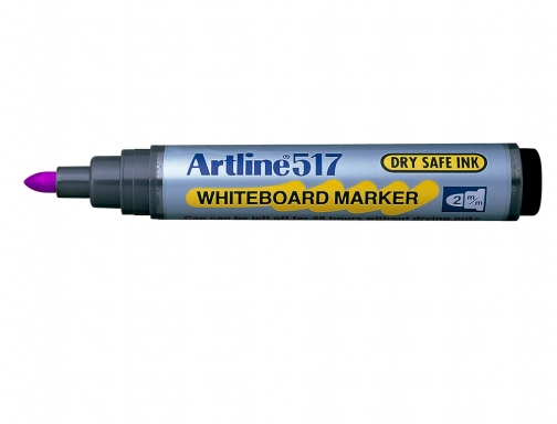 Rotulador Artline pizarra EK-517 VI oleta punta redonda 2 mm tinta de , violeta, imagen 2 mini