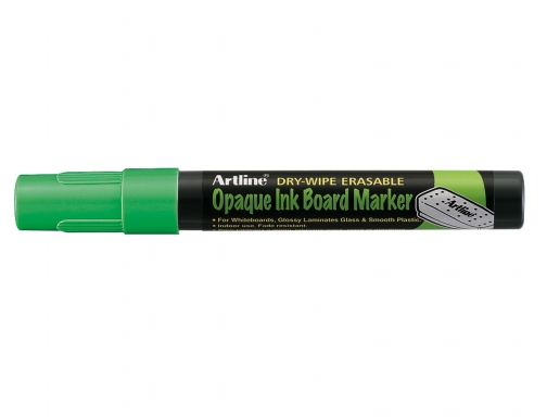 Rotulador Artline pizarra verde negra EPW-4 VE-GR color verde fluorescente bolsa de, imagen 2 mini