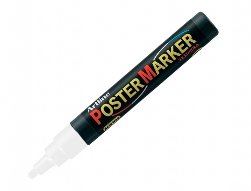 Rotulador Artline poster marker epp-4-bla punta redonda 2 mm color blanco 64607, imagen 3 mini