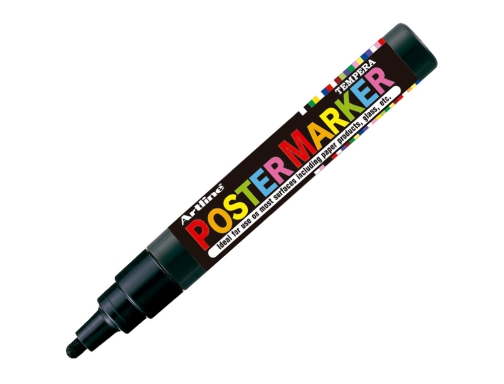 Rotulador Artline poster marker epp-4-neg punta redonda 2 mm color negro EPP-4-NEG BLACK, imagen 3 mini