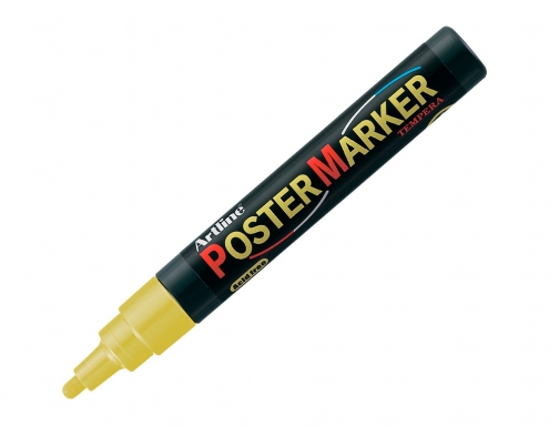 Rotulador Artline poster marker EPP-4-ORO MET punta redonda 2 mm color metalizado, imagen 3 mini