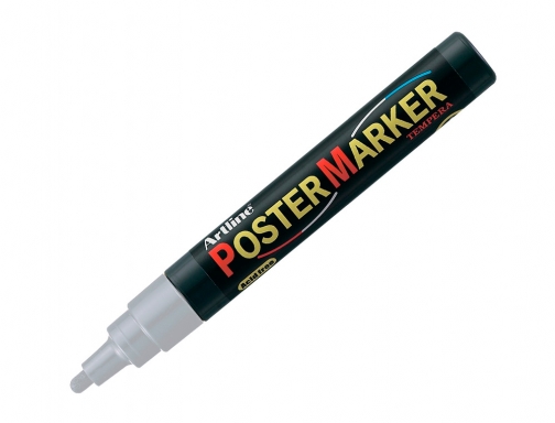 Rotulador Artline poster marker EPP-4-PLA MET punta redonda 2 mm color metalizado , plata, imagen 3 mini