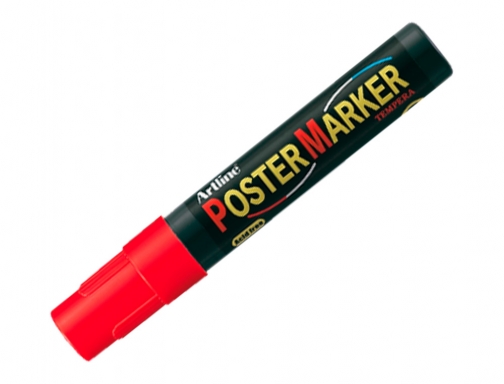 Rotulador Artline poster marker EPP-4-ROJ punta redonda 2 mm color rojo, imagen 4 mini
