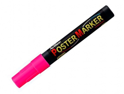 Rotulador Artline poster marker EPP-4-ROS FLU punta redonda 2 mm color rosa , rosa fluor, imagen 4 mini