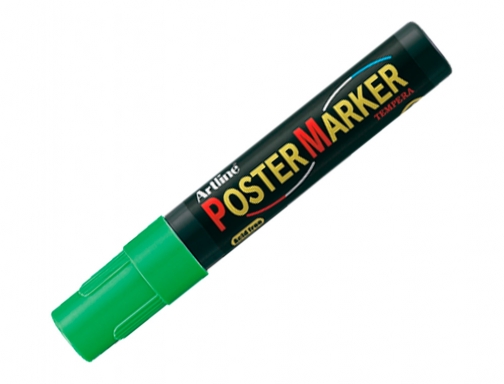 Rotulador Artline poster marker EPP-4-VER punta redonda 2 mm color verde, imagen 4 mini