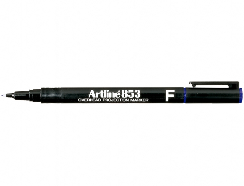 Rotulador Artline retroproyeccion punta fibra permanente ek-853 azul -punta redonda 0.5 mm EK-853N, imagen 2 mini