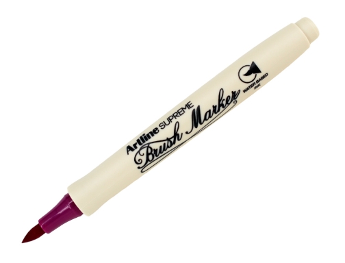 Rotulador Artline supreme brush epfs pintura base de agua punta tipo pincel EPFS F MAG , magenta, imagen 2 mini