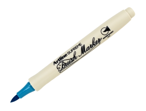 Rotulador Artline supreme brush epfs pintura base de agua punta tipo pincel EPFS F T , turquesa, imagen 2 mini