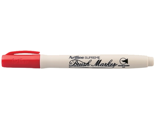 Rotulador Artline supreme brush pintura base de agua punta tipo pincel trazo EPF-F-RO , rojo, imagen 2 mini