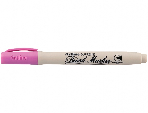 Rotulador Artline supreme brush pintura base de agua punta tipo pincel trazo EPF-F-RS , rosa, imagen 2 mini