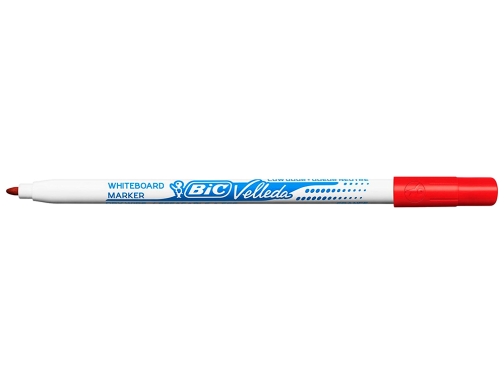 Rotulador Bic velleda fino para pizarra rojo punta redonda 1 mm 841840, imagen 2 mini