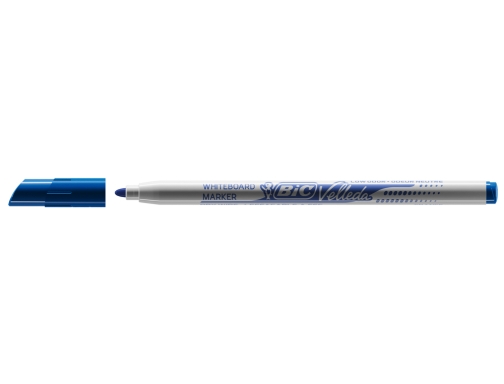 Rotulador Bic velleda fino para pizarra azul punta redonda 1 mm 841841, imagen 2 mini