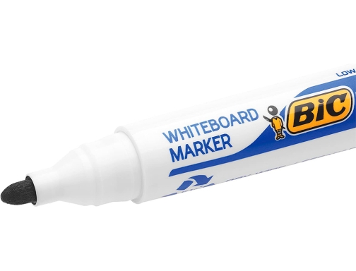 Rotulador Bic velleda para pizarra blanca, negro punta redonda 1,3 mm, imagen 4 mini