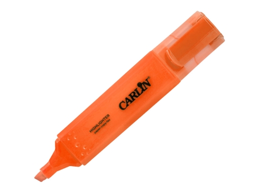 Rotulador Carlin fluorescente punta biselada caja de 5+1 unidades colores surtidos RT76, imagen 5 mini