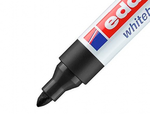 Rotulador Edding para pizarra blanca 660 color negro punta redonda 3 mm 660-01, imagen 3 mini