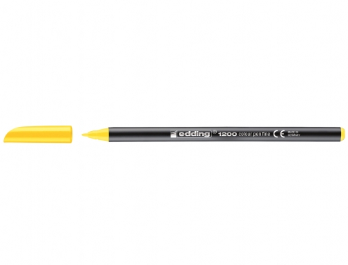 Rotulador Edding punta fibra 1200 amarillo n.5 punta redonda 0.5 mm 1200-05, imagen 2 mini
