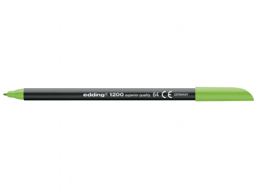 Rotulador Edding punta fibra 1200 verde neon n.64 punta de fibra 0,5 1200-64, imagen 2 mini