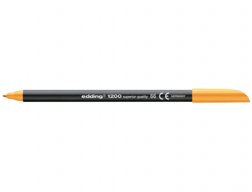 Rotulador Edding punta fibra 1200 naranja neon n.66 punta de fibra 0,5 1200-66, imagen 2 mini