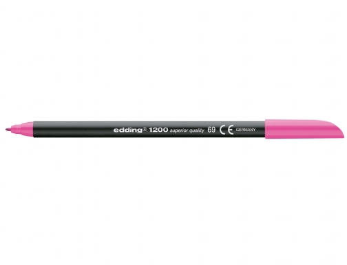Rotulador Edding punta fibra 1200 rosa neon n.69 punta de fibra 0,5 1200-69, imagen 2 mini