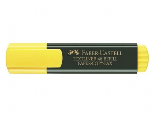 Rotulador Faber-Castell fluorescente textliner 48-07 amarillo blister de 1 unidad 145099 , amarillo fluor, imagen 3 mini