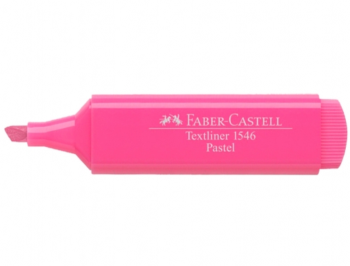 Rotulador faber fluorescente 1546 color pastel rosa Faber-Castell 154654, imagen 2 mini