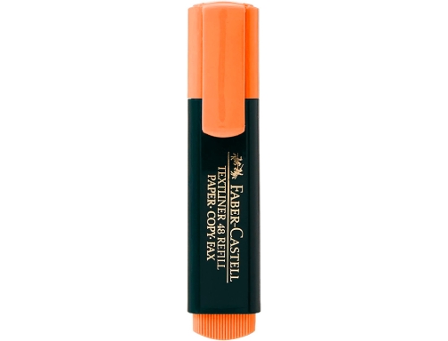 Rotulador faber fluorescente 48-15 naranja Faber-Castell 154815, imagen 2 mini