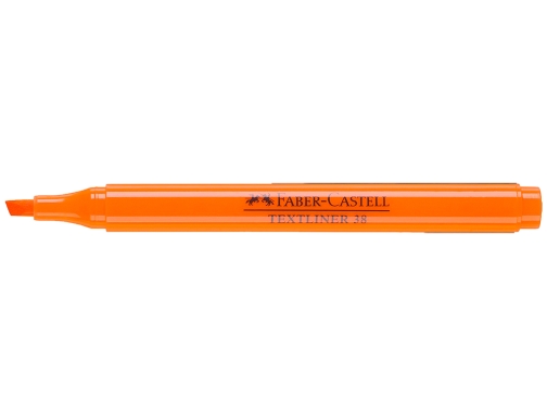 Rotulador faber fluorescente textliner 38 naranja Faber-Castell 157715, imagen 2 mini