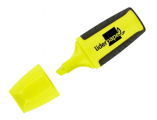 Rotulador Liderpapel mini fluorescente amarillo 35814, imagen 2 mini