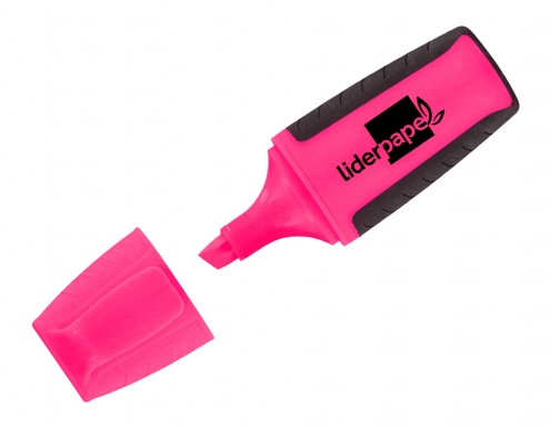Rotulador Liderpapel mini fluorescente rosa 35817, imagen 2 mini