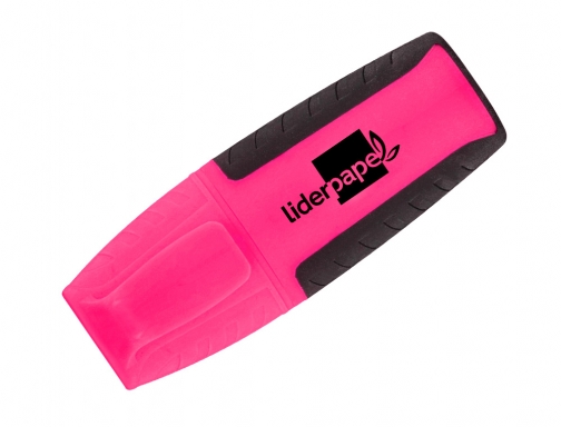 Rotulador Liderpapel mini fluorescente rosa 35817, imagen 3 mini