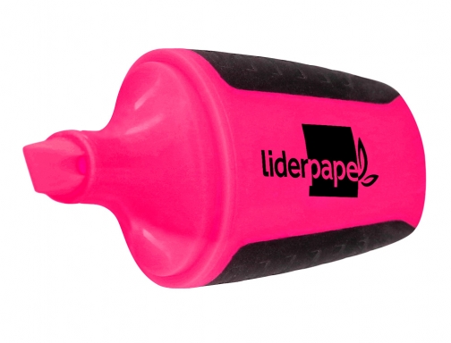 Rotulador Liderpapel mini fluorescente rosa 35817, imagen 4 mini