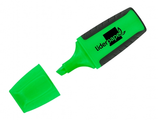 Rotulador Liderpapel mini fluorescente verde 35815, imagen 2 mini