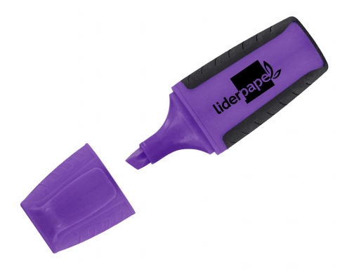 Rotulador Liderpapel mini fluorescente violeta 35819, imagen 2 mini