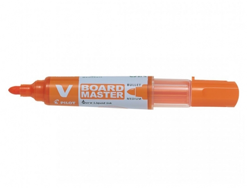 Rotulador Pilot v board master para pizarra blanca naranja tinta liquida trazo NVBMNA, imagen 2 mini