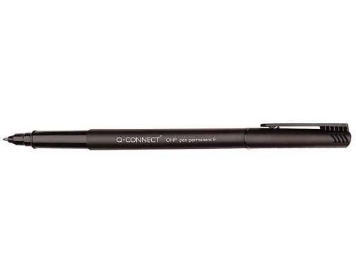 Rotulador Q-connect retroproyeccion punta fibra super fina redonda 0.5 mm permanente bolsa KF01066, imagen 2 mini