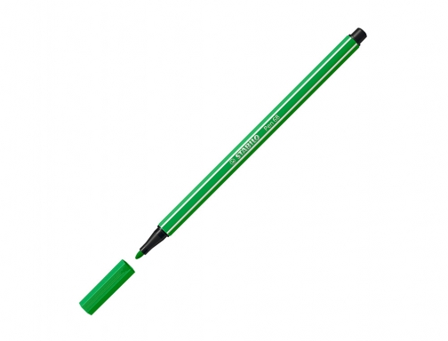 Rotulador Stabilo acuarelable pen 68 verde hoja 1 mm 68 43, imagen 3 mini