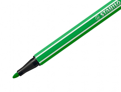 Rotulador Stabilo acuarelable pen 68 verde hoja 1 mm 68 43, imagen 4 mini