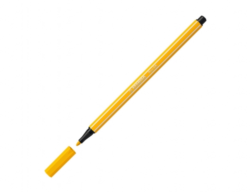 Rotulador Stabilo acuarelable pen 68 amarillo 1 mm 68 44, imagen 3 mini