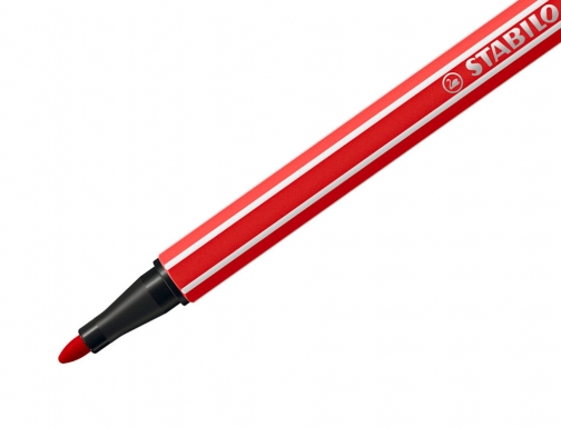 Rotulador Stabilo acuarelable pen 68 rojo carmin 1 mm 68 48, imagen 4 mini