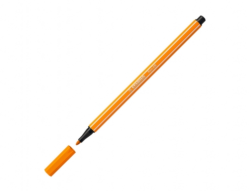 Rotulador Stabilo acuarelable pen 68 naranja 1 mm 68 54, imagen 3 mini