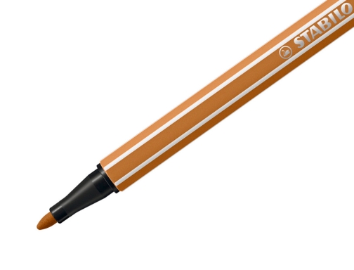 Rotulador Stabilo acuarelable pen 68 ocre oscuro 1 mm 68 89, imagen 4 mini