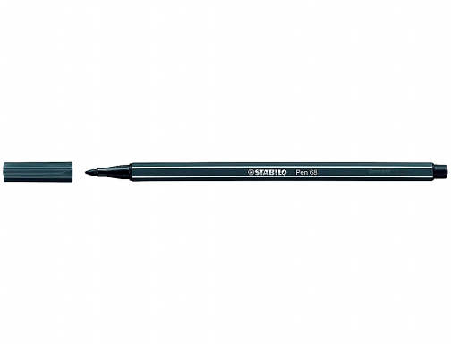 Rotulador Stabilo acuarelable pen 68 gris azulado intenso punta gruesa 1mm 68 97, imagen 2 mini